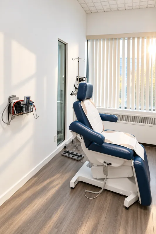Salle de prélèvement de Clinique Express